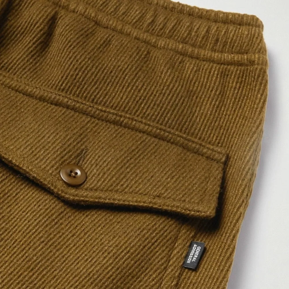 GENERAL ADMISSION Ratrock Wool Brown Men’s Cords Trousers Pants